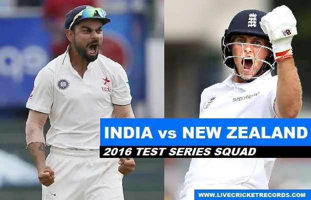 India vs New Zealand 2016 1st Test Match Playing XI, India vs New Zealand 2016 2nd Test Match Playing XI, India vs New Zealand 2016 3rd Test Match Playing XI, India, New Zealand, 1st Test, 2nd test, 3rd test, playing xi, squad, New Zealand tour of India 2016, New Zealand Test Squad 2016, Team India Test Squad 2016 against new Zealand, Team India Test Squad 2016, spinner, fast bowlers, India vs New Zealand 2016 Squad, India vs New Zealand 2016 Squad ODI Series
