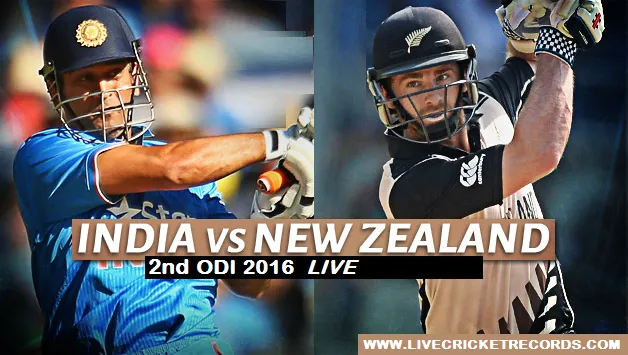 India vs New Zealand 2nd ODI 2016, India vs New Zealand 2nd ODI 2016 Preview, India vs New Zealand, 2nd ODI 2016, 2016, ODI, New Zealand tour of India, 19-10-2016, IND vs NZ 2016 2nd ODI Match toss time, match start time, squad, scorecard, stats, result, man of the match winner, India vs New Zealand 2016 2nd ODI Match Info, India vs New Zealand 2016 2nd ODI, India vs New Zealand 2016 2nd ODI Live Scorecard, IND vs NZ, India vs New Zealand 2016, India vs New Zealand ODI Match series 2016
