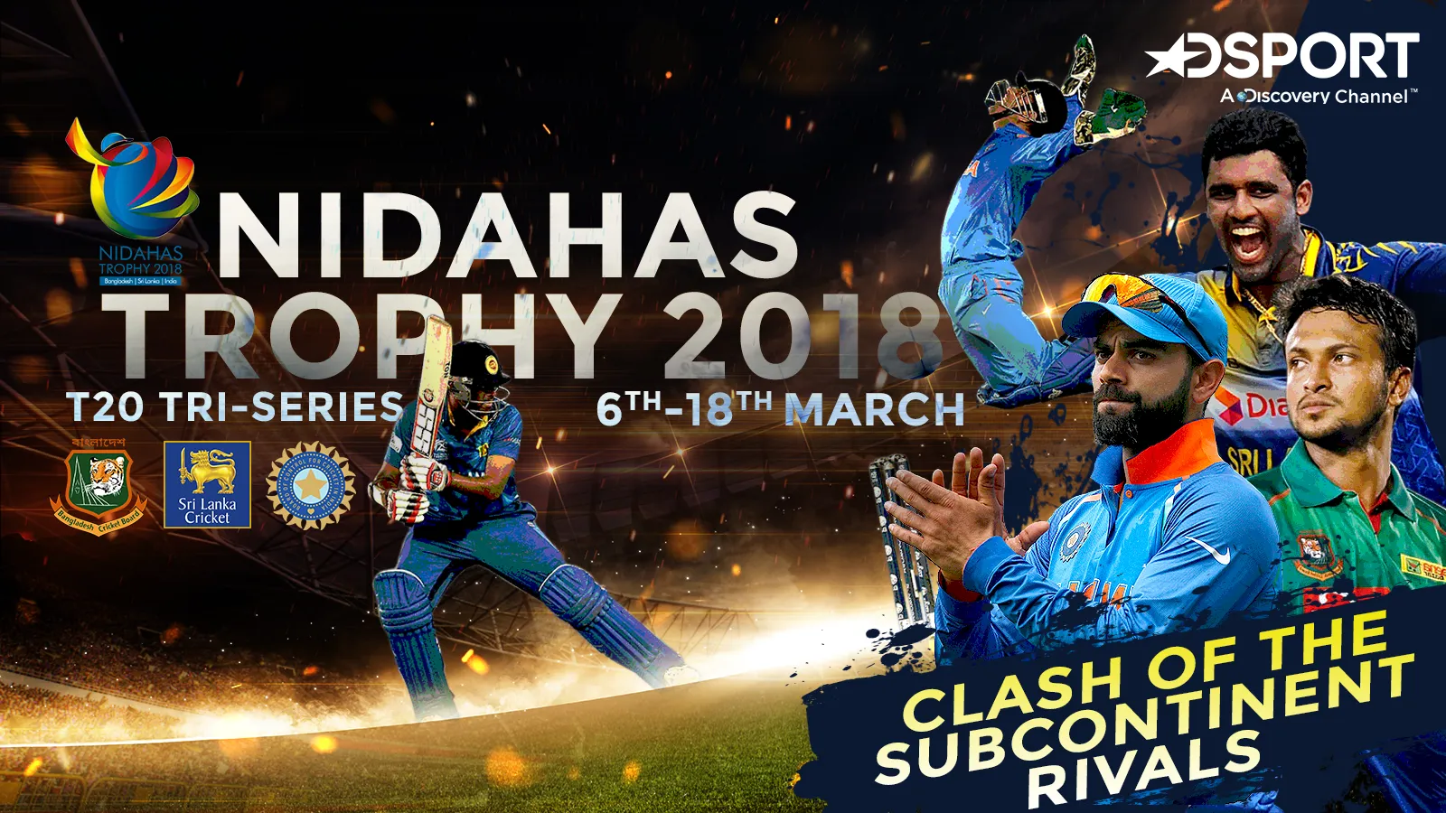 Nidahas Trophy 2018 HD Poster