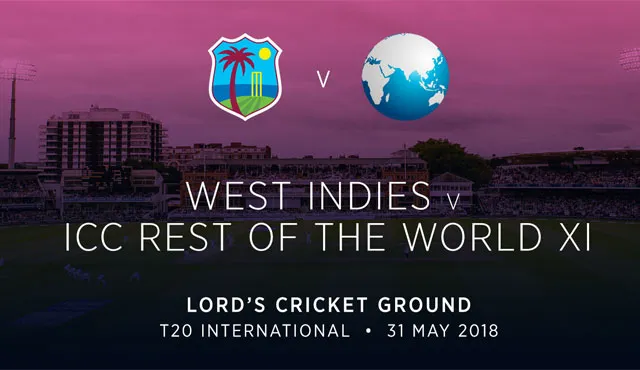 West Indies vs ICC World XI Squad 2018